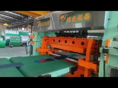 स्टेनलेस स्टील रोटरी शीयर फ्लाई कट टू लेंथ लाइन 0.3 - 2 X 850