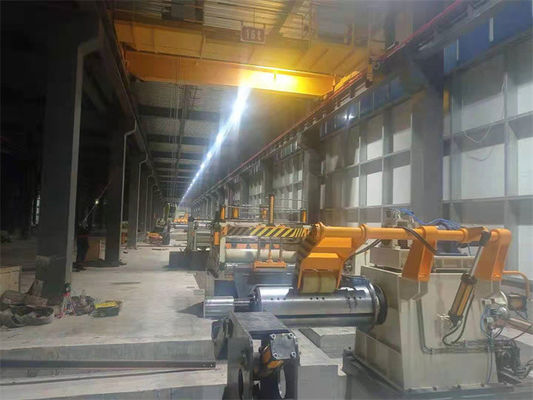 3x1600 200mpm प्रेसिजन स्लीटिंग लाइन सुपर हाई स्पीड स्टील कॉइल स्लीटिंग लाइन मशीन