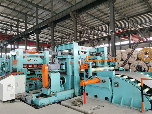 मोटी गेज स्टेनलेस स्टील कट टू लेंथ लाइन 2-16 X 2000 डबल लेवलर्स विथ एज ट्रिमिंग