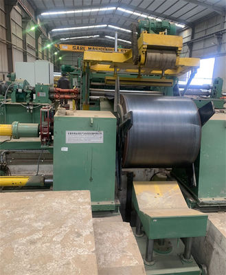 स्वचालित हॉट रोल्ड एचआर कार्बन स्टील स्लिटिंग लाइन मशीन 1-6 X 1600