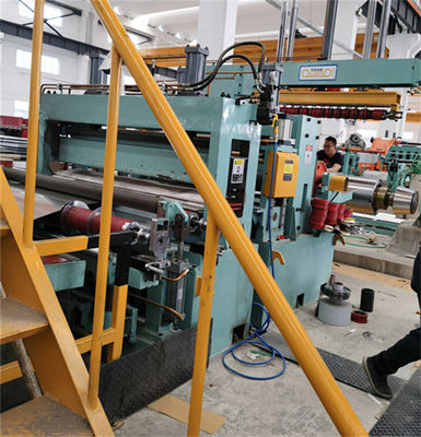 AHSS हाई स्ट्रेंथ कॉइल स्टील स्लिटिंग लाइन मशीन Q460 C-Mn स्टील