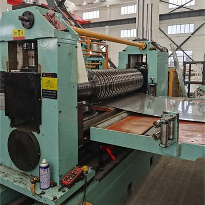 कोल्ड रोल्ड सीआर स्टील शीट (0.2-3 X 1250) के लिए स्टील कॉइल स्लीटिंग लाइन